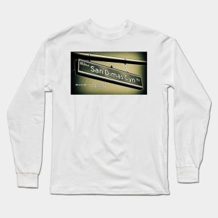 San Dimas Canyon Road, San Dimas, California by Mistah Wilson Long Sleeve T-Shirt